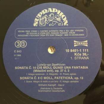 LP Ludwig van Beethoven: Sonáty Pro Klavír (86 2)