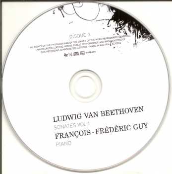 3CD/Coffret Ludwig van Beethoven: Sonates Vol.1