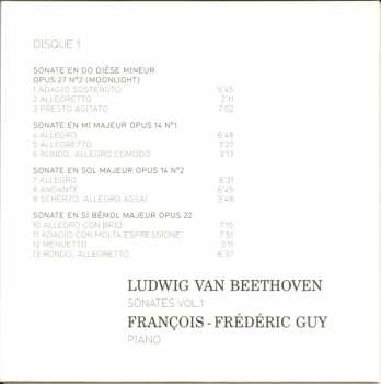3CD/Coffret Ludwig van Beethoven: Sonates Vol.1
