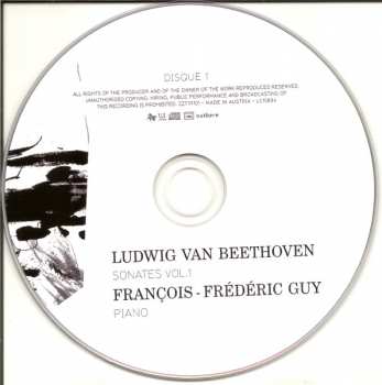 3CD/Coffret Ludwig van Beethoven: Sonates Vol.1
