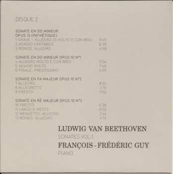 3CD/Coffret Ludwig van Beethoven: Sonates Vol.1