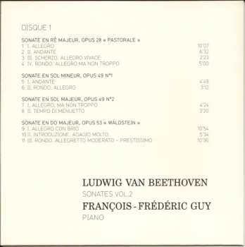 3CD/Coffret Ludwig van Beethoven: Sonates Vol.2