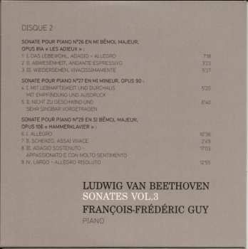 3CD/Coffret Ludwig van Beethoven: Sonates Vol.3
