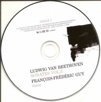 3CD/Coffret Ludwig van Beethoven: Sonates Vol.3