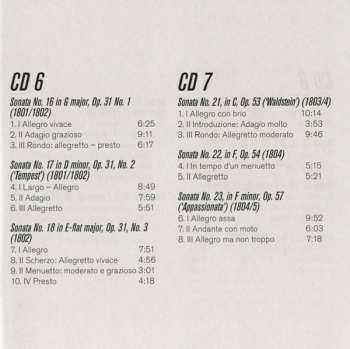 10CD Ludwig van Beethoven: The Complete Piano Sonatas