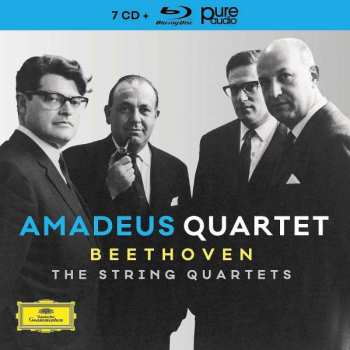 7CD/Coffret/Blu-ray Ludwig van Beethoven: Beethoven: The String Quartets, Die Streichquartette, Amadeus Quartet