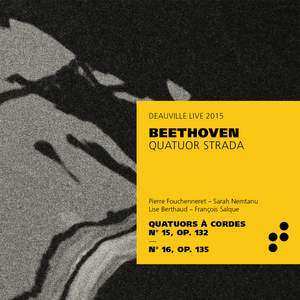 CD Ludwig van Beethoven: Streichquartette Nr.15 & 16