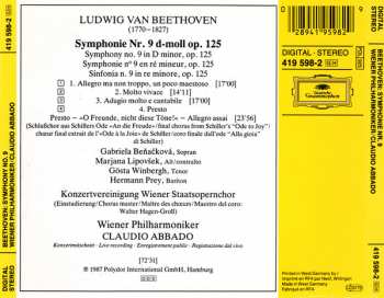 CD Ludwig van Beethoven: Symphonie No. 9