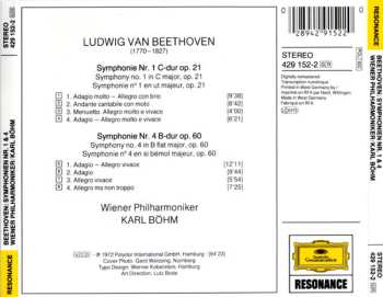 CD Ludwig van Beethoven: Symphonien Nr. 1 & 4