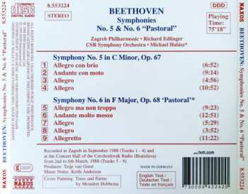 CD Ludwig van Beethoven: Symphonies No.5 & No. 6 "Pastoral"