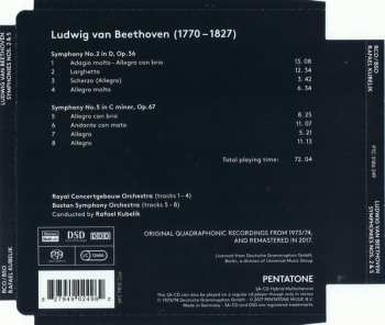SACD Ludwig van Beethoven: Symphonies Nos. 2 & 5
