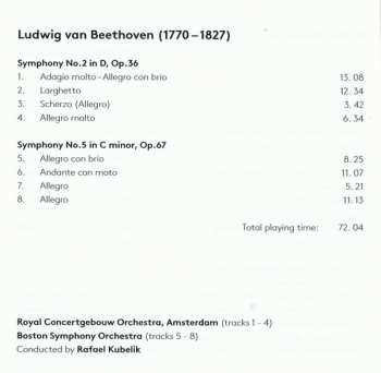 SACD Ludwig van Beethoven: Symphonies Nos. 2 & 5