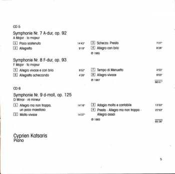 6CD/Coffret Ludwig van Beethoven: Symphonies Nos.1-9 