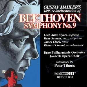 CD Ludwig van Beethoven: Symphony Nº9 Gustav Mahler Re-Orchestration 1895