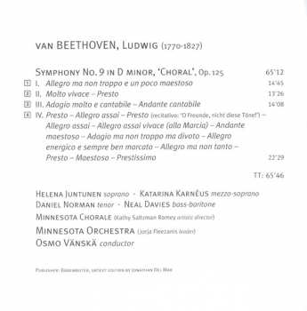 SACD Ludwig van Beethoven: Symphony No. 9