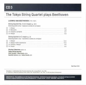 9CD/Coffret Ludwig van Beethoven: The Complete String Quartets