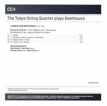 9CD/Coffret Ludwig van Beethoven: The Complete String Quartets