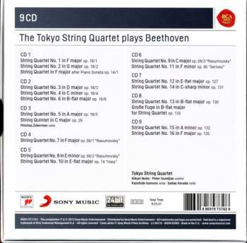 9CD/Coffret Ludwig van Beethoven: The Complete String Quartets