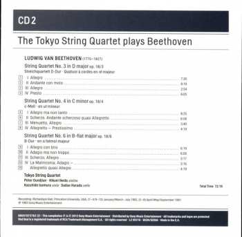 9CD/Coffret Ludwig van Beethoven: The Complete String Quartets