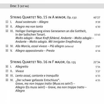 3CD Ludwig van Beethoven: The Late Quartets (Arranged For String Orchestra)