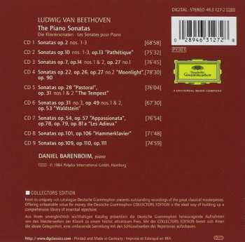 9CD/Coffret Ludwig van Beethoven: The Piano Sonatas