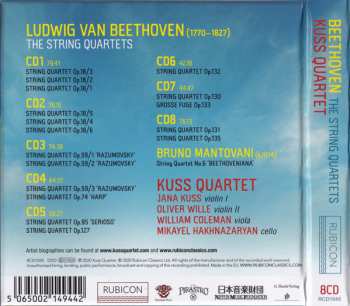 8CD/Coffret Ludwig van Beethoven: The String Quartets (Live From Suntory Hall, Tokyo)