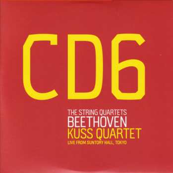 8CD/Coffret Ludwig van Beethoven: The String Quartets (Live From Suntory Hall, Tokyo)