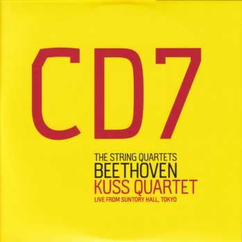 8CD/Coffret Ludwig van Beethoven: The String Quartets (Live From Suntory Hall, Tokyo)