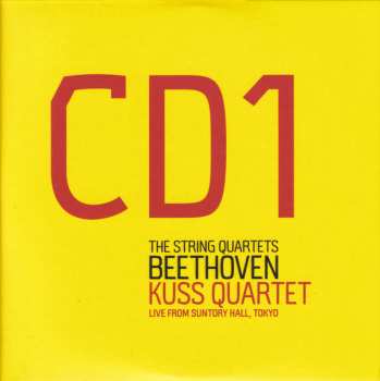 8CD/Coffret Ludwig van Beethoven: The String Quartets (Live From Suntory Hall, Tokyo)