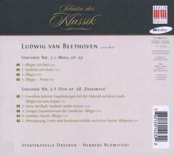 CD Ludwig van Beethoven: Symphonien Nr. 5 & 6 „Pastorale“ DIGI