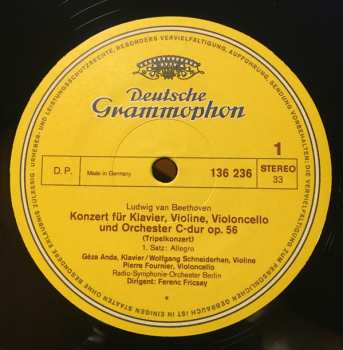 LP Ludwig van Beethoven: Tripelkonzert