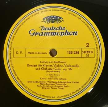 LP Ludwig van Beethoven: Tripelkonzert