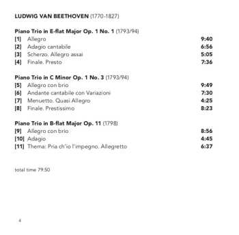 SACD Ludwig van Beethoven: Complete Piano Trios Vol. 1