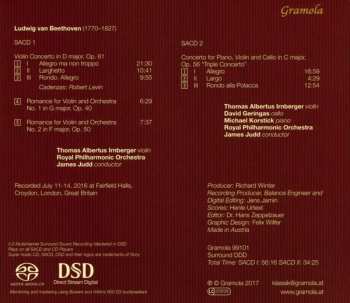 2SACD Ludwig van Beethoven: Violinkonzert; Tripelkonzert; Romanzen