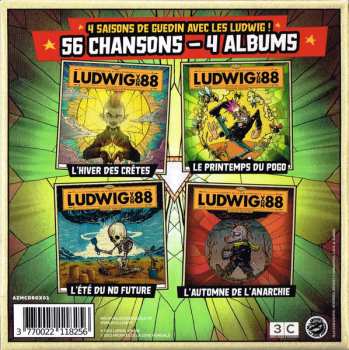 4CD/Coffret Ludwig Von 88: Les Quatre Saisons