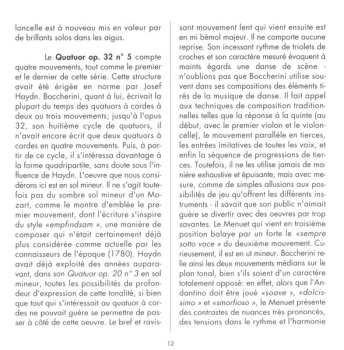 CD Luigi Boccherini: String Quartets Op. 32 Nos 4-6