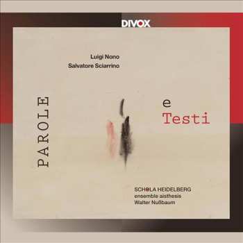 Album Salvatore Sciarrino: Parole E Testi