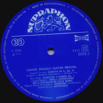 LP Luise Walker: Guitar Recital