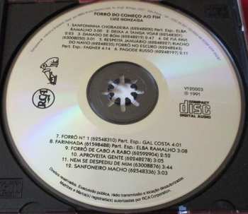 CD Luiz Gonzaga: Forró Do Comeco Ao Fim