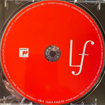 CD Itamar Golan: Aria