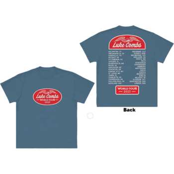 Marchandises Luke Combs: Luke Combs Unisex T-shirt: Tour '23 Wings (back Print & Ex-tour) (small) S