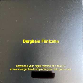 2LP Luke Slater: Berghain Fünfzehn