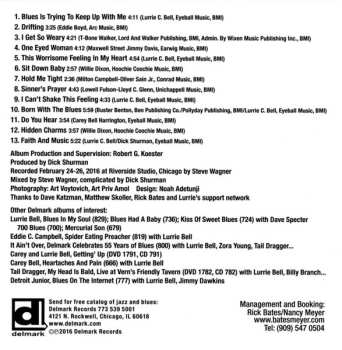 CD Lurrie Bell: Can't Shake This Feeling