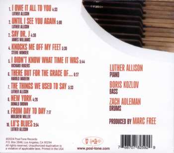 CD Luther Allison:  I Owe It All To You
