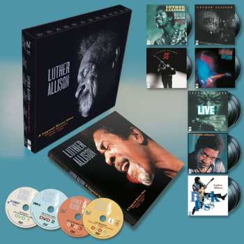 10LP/4DVD/SP/Coffret Luther Allison: A Legend Never Dies (Essential Recordings 1976 - 1997) LTD | NUM