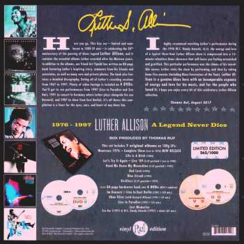 10LP/4DVD/SP/Coffret Luther Allison: A Legend Never Dies (Essential Recordings 1976 - 1997) LTD | NUM