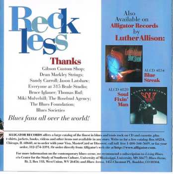 CD Luther Allison: Reckless