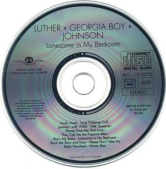 CD Luther Johnson: Lonesome In My Bedroom