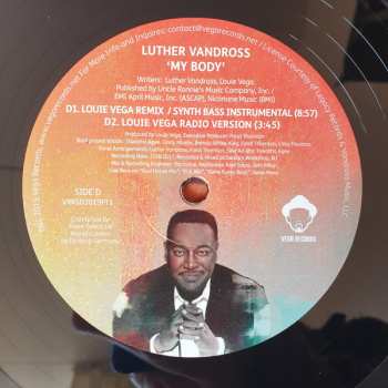 2LP Luther Vandross: My Body (Louie Vega Remix)