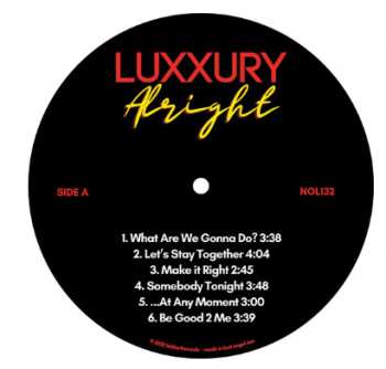 LP Luxxury: Alright CLR